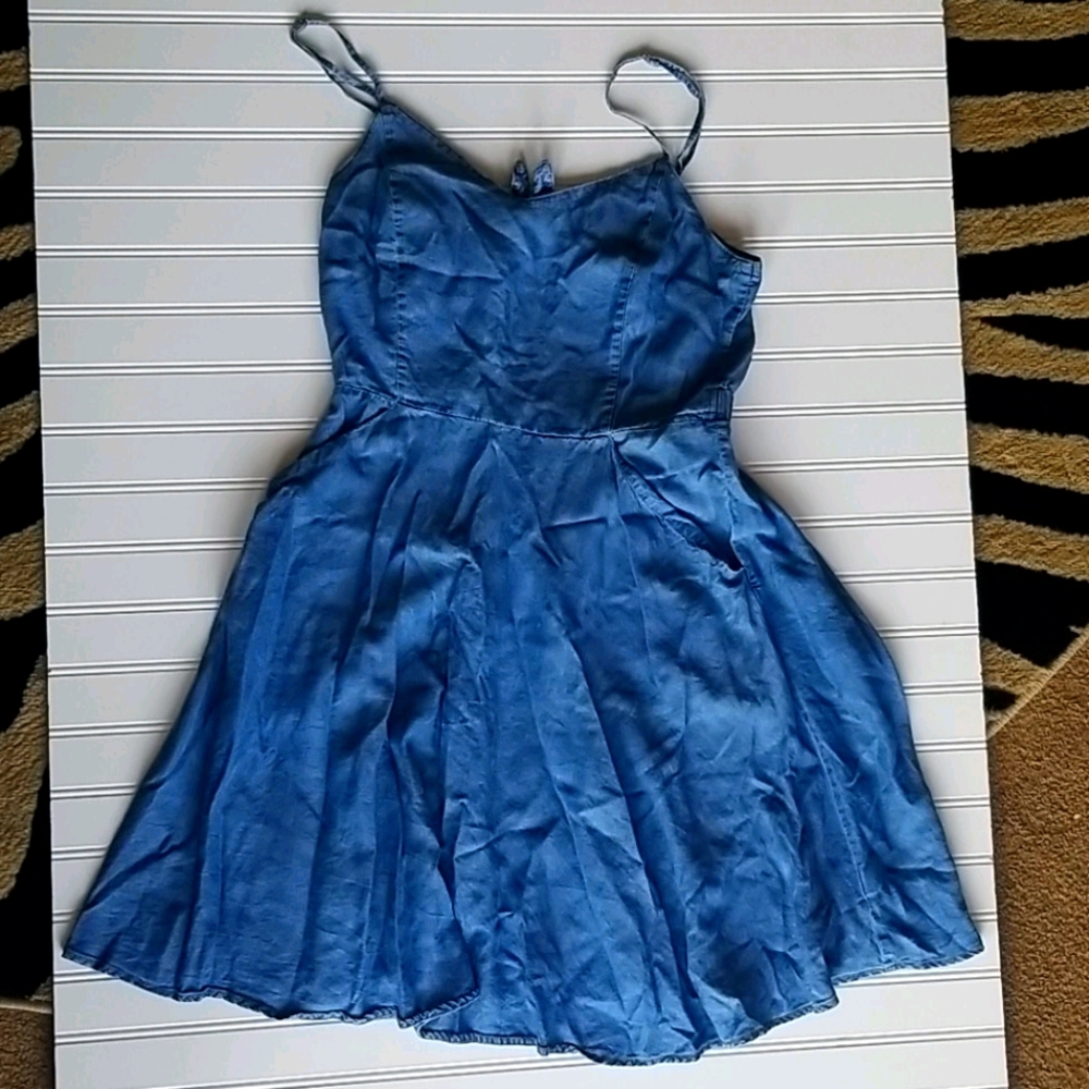 Denim summer dress